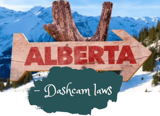 Dash Cam Laws in Alberta